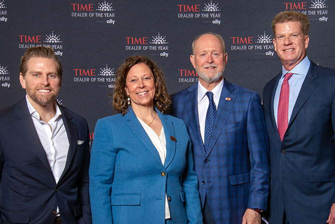 Emily Beck with VADA and TIME leaders